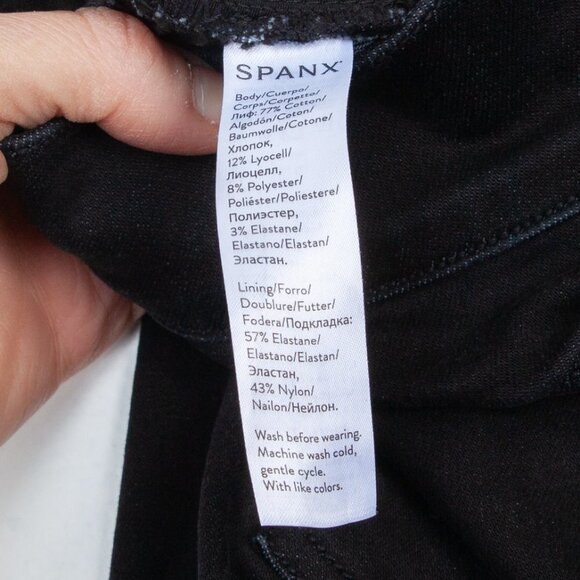 Spanx Vintage Distressed Ankle Skinny Jeans Size Small - Picture 10 of 10